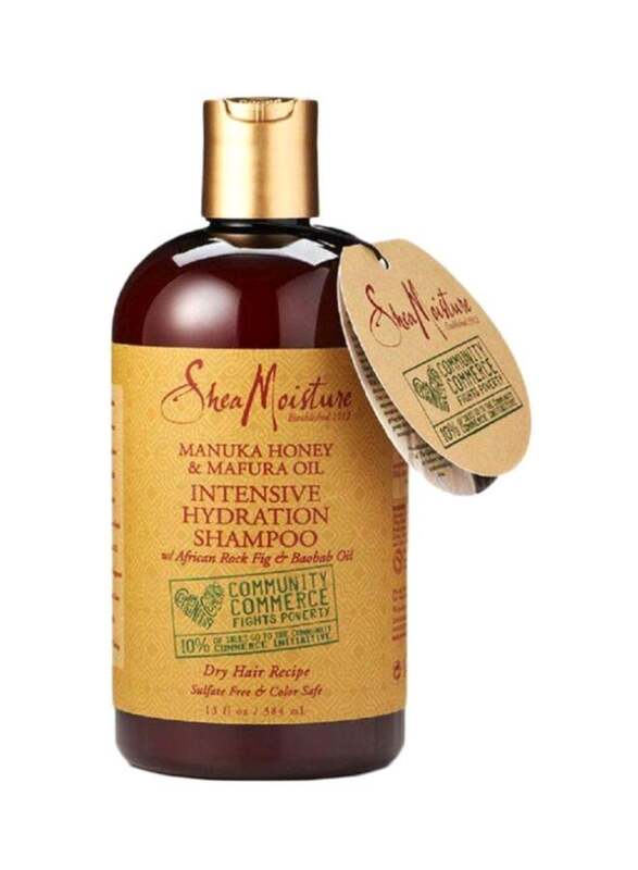 

Shea Moisture Manuka Honey & Mafura Oil Intensive Hydration Shampoo for Dry Hairs, 384ml