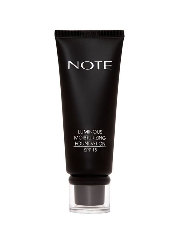 

Note Luminous Moisturizing Foundation Cream SPF 15, Medium Beige, Beige