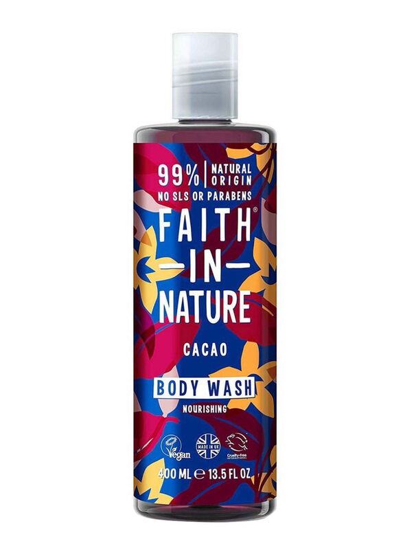 

Faith in Nature Chocolate Foam Bath & Shower Gel, 400ml