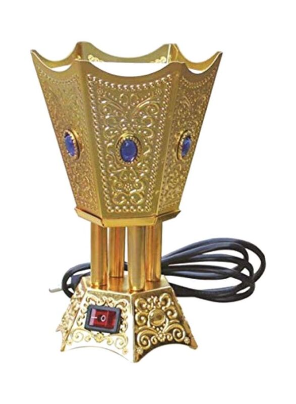 

Electric Incense Burner, Gold/Black