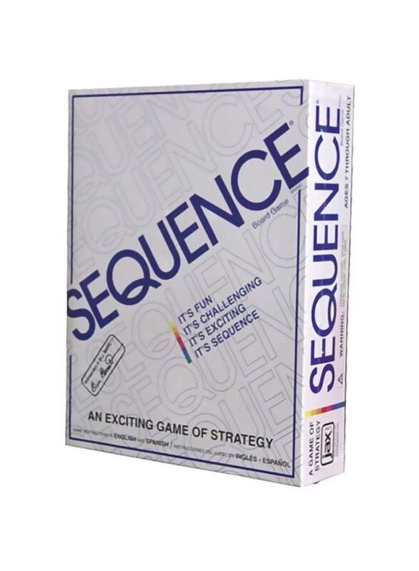 

Sequence Board Game, Ages 7+, 744796, Multicolour