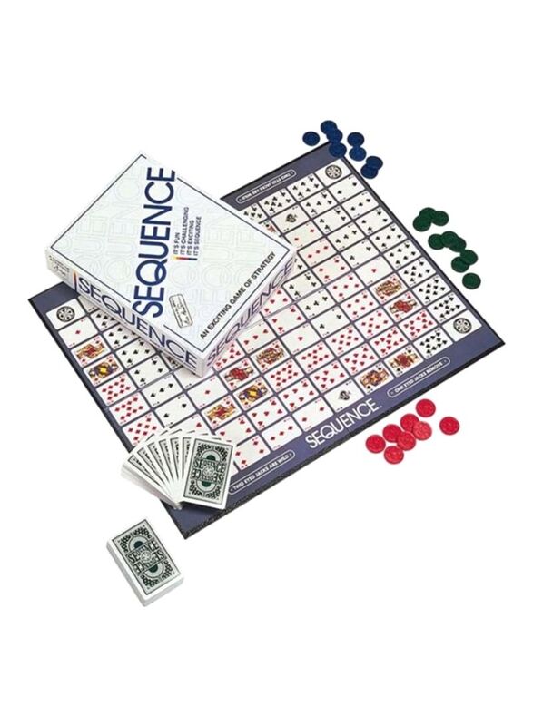 

Sequence Board Game, Ages 3+, 8002, Multicolour