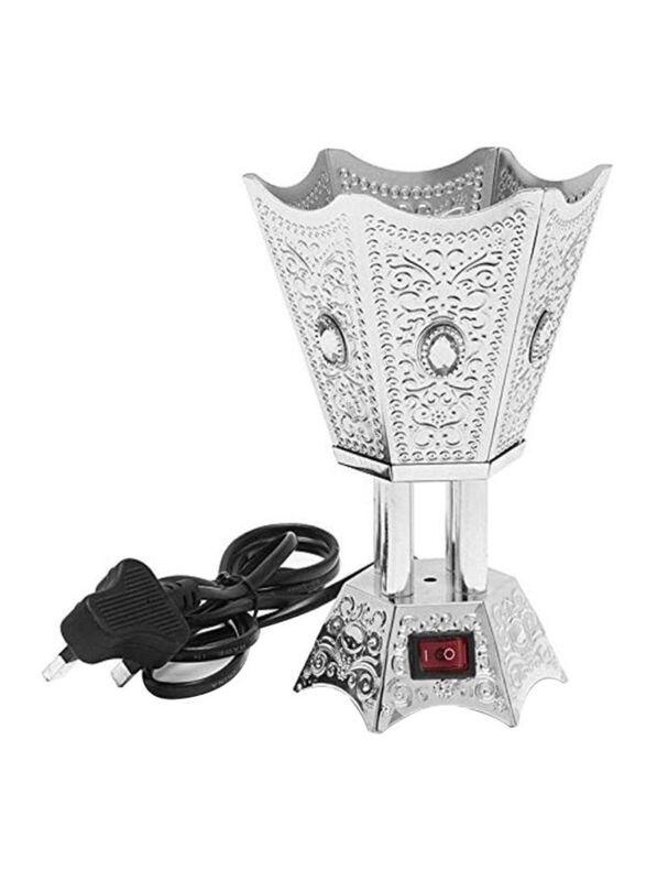 

Electric Incense Burner, Silver