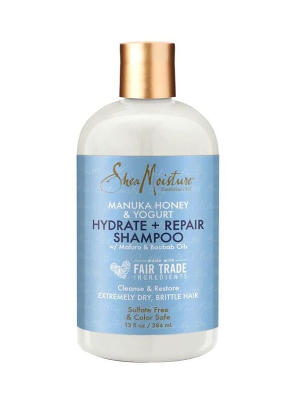 

Shea Moisture Manuka Honey & Yogurt Hydrate & Repair Shampoo for Dry Hairs, 384ml