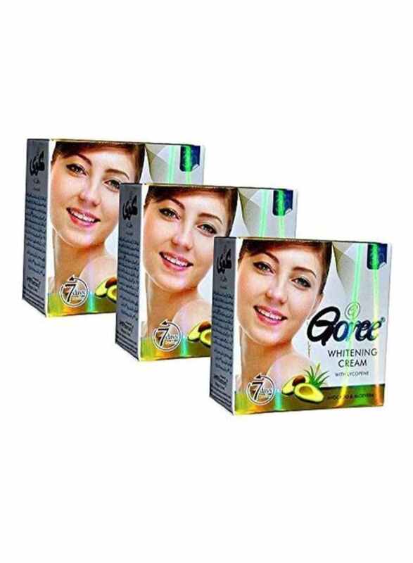 

Goree Whitening Beauty Cream Set, 3 Pieces