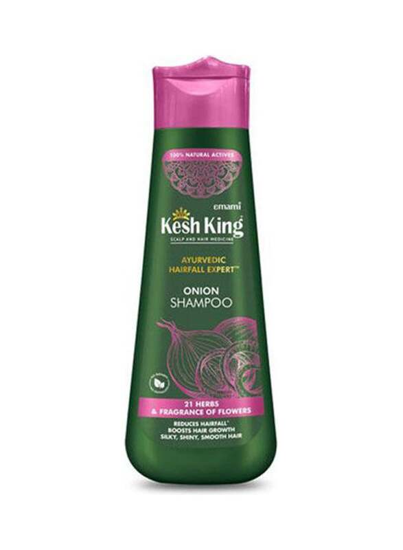 

Kesh King Anti-Hair Fall Onion Shampoo for All Hair Types, 300ml