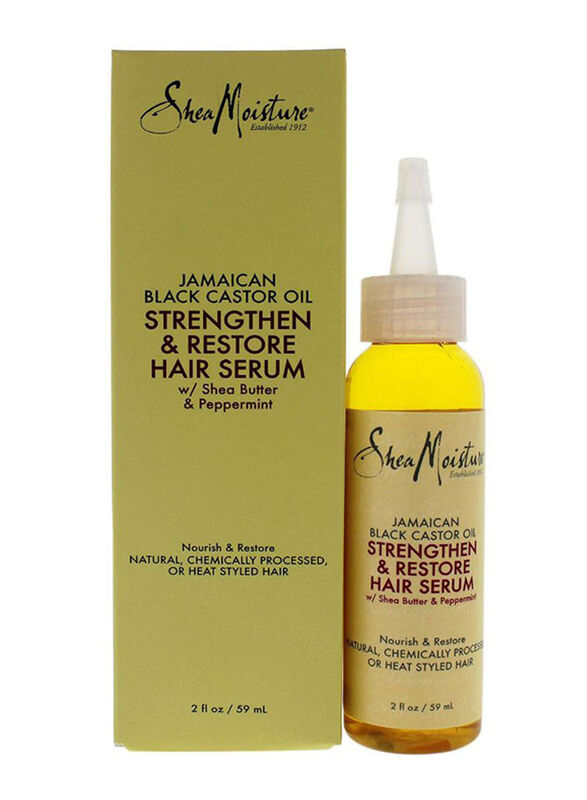 

Shea Moisture Strength and Restore Hair Serum for All Hair Types, 59ml