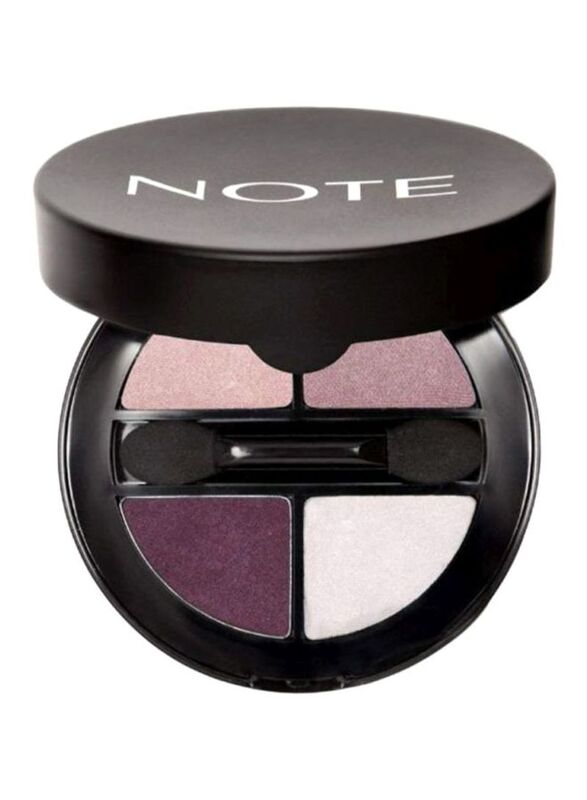 

Note Luminous Silk Quattro Eyeshadow Palette 04, Multicolour