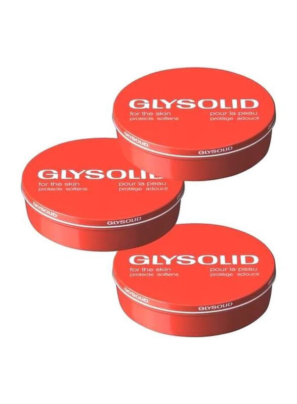 

Glysolid Glycerin Skin Cream, 3 x 125ml