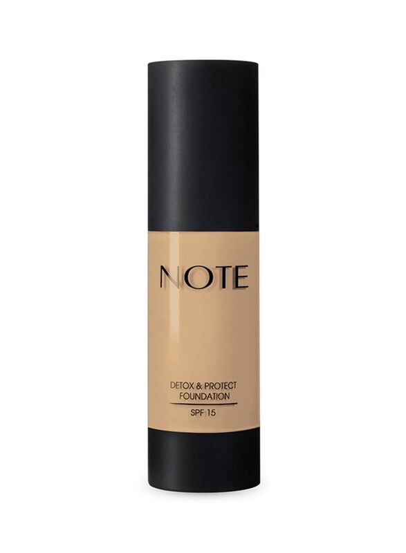 

Note Detox & Protect Liquid Foundation SPF15, 03 - Medium Beige, Beige