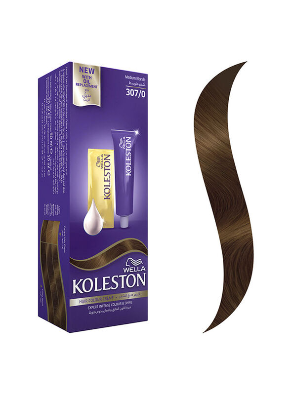 

Wella Koleston Maxi Single Hair Colour, 307/0 Medium Blonde