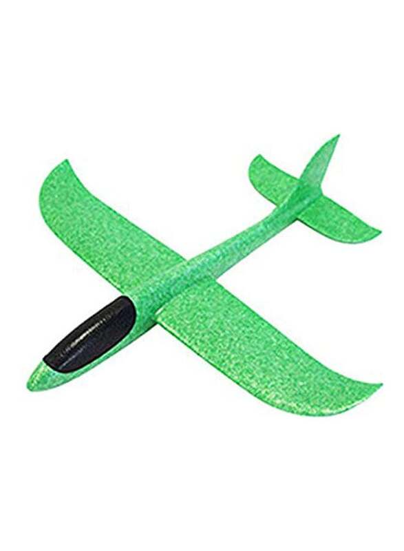

Throwing Glider Inertia Plane Foam Aircraft Toy, Ages 9+, Green