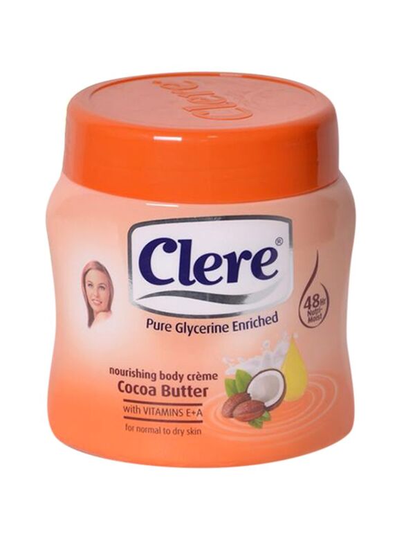 

Clere Body Clere Cocoa Butter Body Cream, 500ml