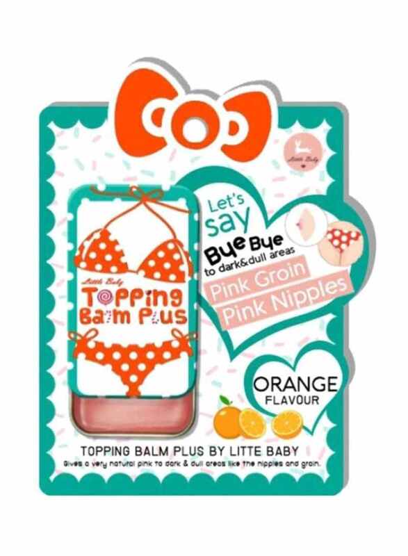 

Little Baby Orange Flavour Topping Balm Plus, One Size