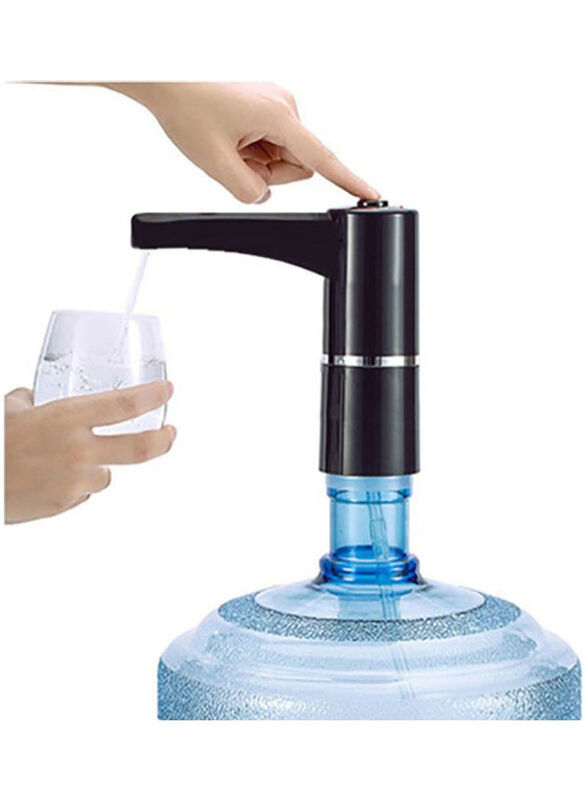 

Sapu Electric Drinking Bottle Water Dispenser, Black/Blue