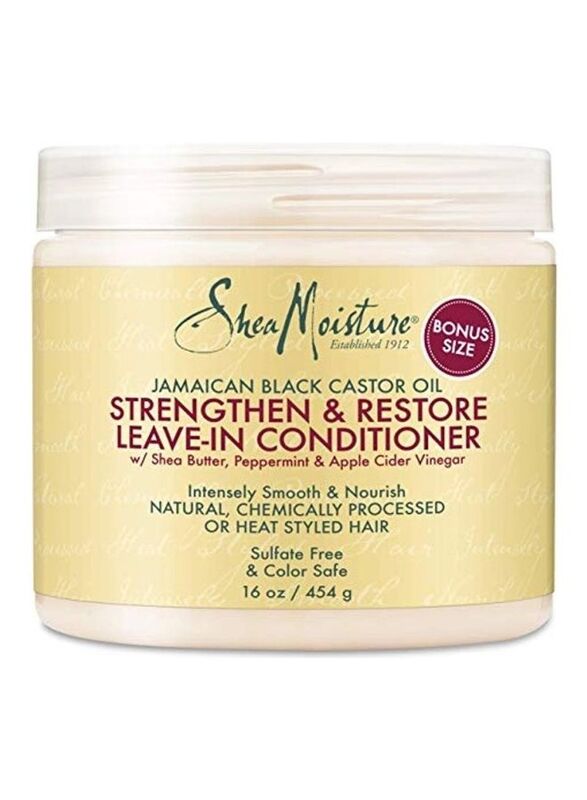 

Shea Moisture Strengthen and Restore Leave-In Conditioner for All Hair Types, 16oz