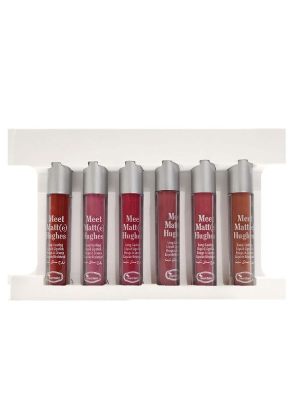

Heart Balm 6-Piece Meet Matte Hughes Liquid Lipstick Set, Multicolour