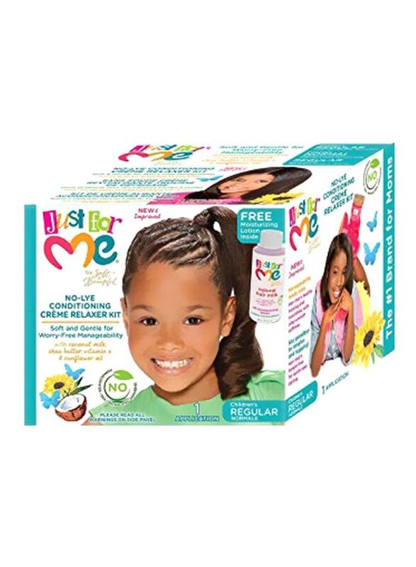 

Just for Me No-Lye Regular Conditioning Creme Relaxer Kit for All Hair Types
