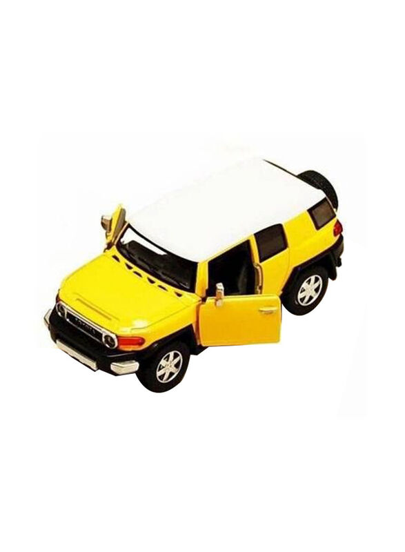 

Toyota FJ Cruiser Remote Control Car, Ages 6+, Yellow/White