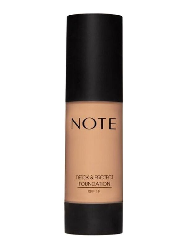 

Note Detox & Protect Foundation Cream, 06 Yellow, Beige