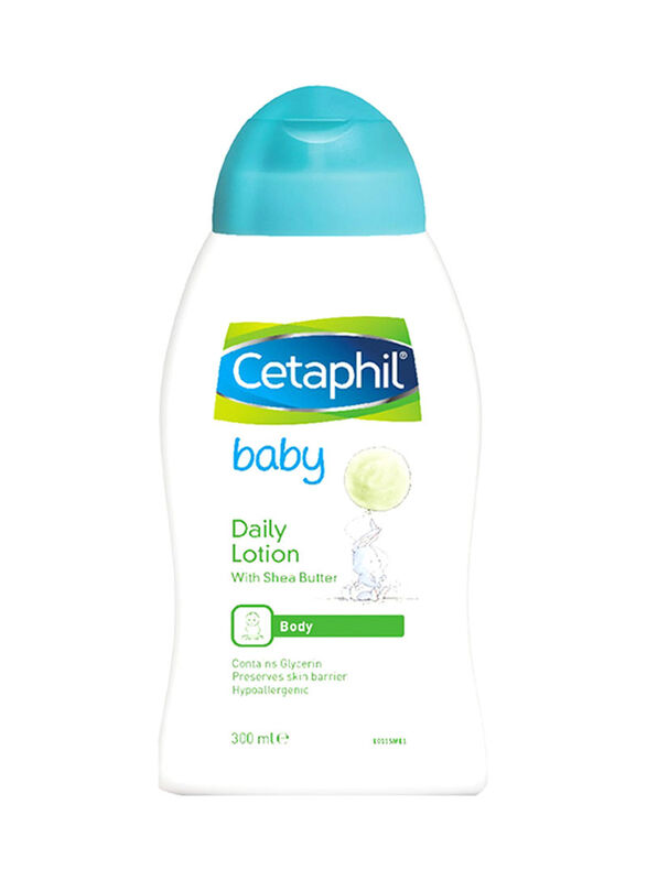 

Cetaphil 300ml Baby Daily Lotion with Shea Butter Extract, White