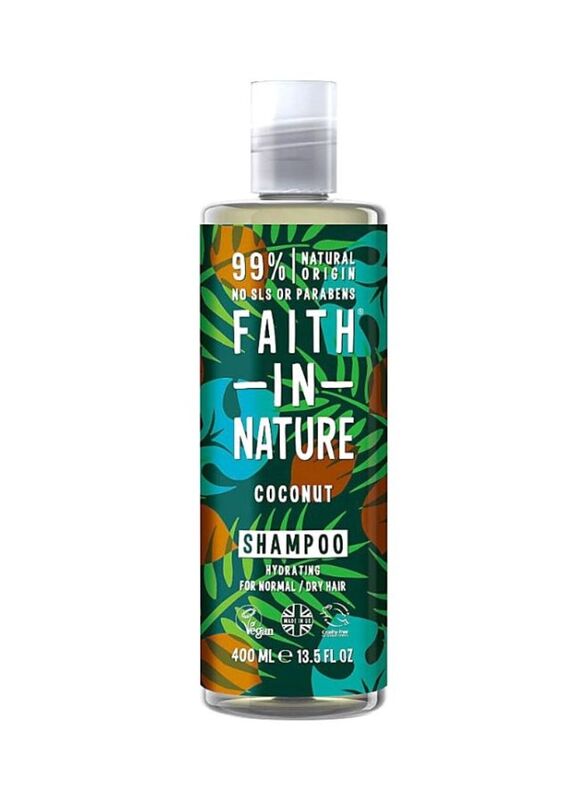 

Faith in Nature Coconut Shampoo for All Hair Types, 400ml