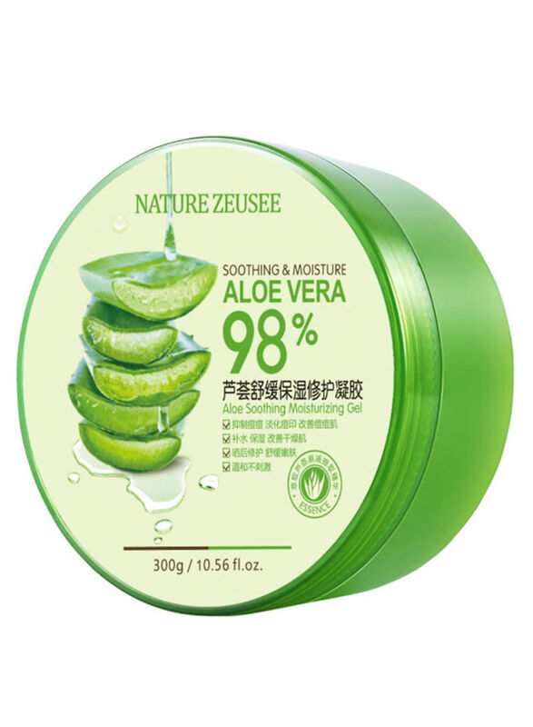 

Natural Zeusee Soothing and Moisture Aloe Vera Gel, 300g