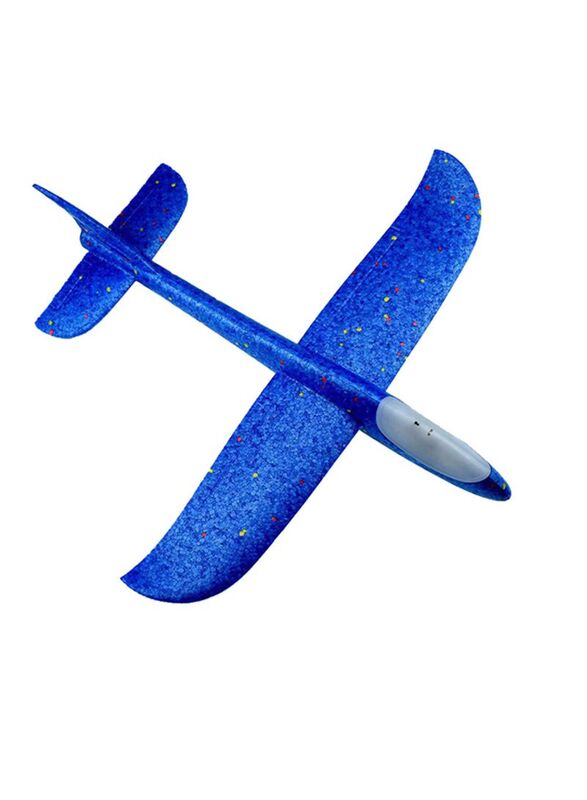

Flying Glider Plane with Flash Led Light, Ages 3+, MT1607, Blue