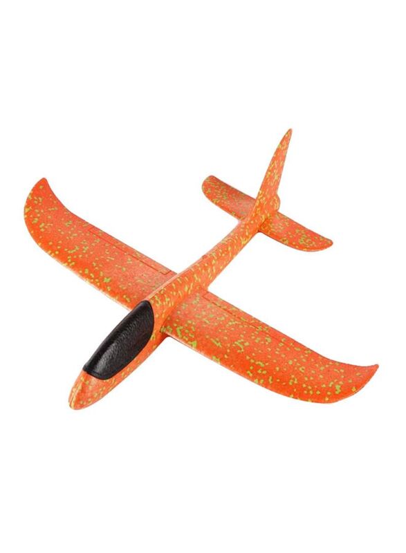 

DIY Hand Throw Flying Glider Plane, Orange/Black
