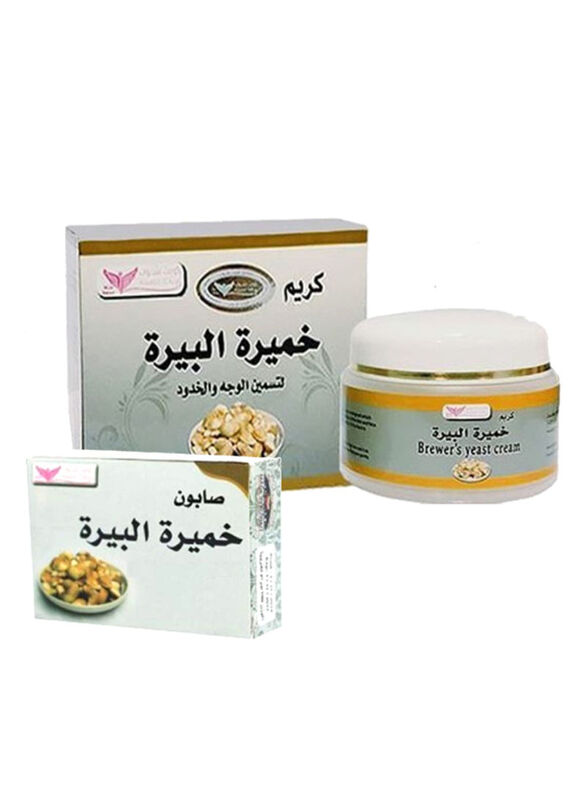 

Kuwait Shop Yeast Cream And Soap, 2 Piece