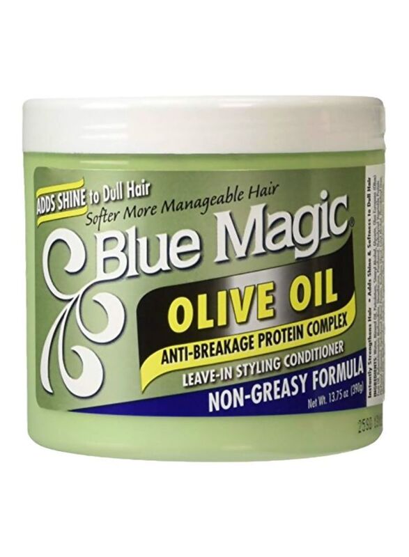 

Blue Magic Olive Oil Leave-In Styling Conditioner for All Hair Types, 390g