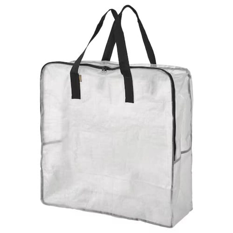 

DXB Gadgets Dimpa Seasonal Clothing Storage Bag, 65 x 22 x 65 cm, Transparent