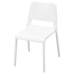 DXB Gadgets Lightweight and Stackable Dining Chair, White