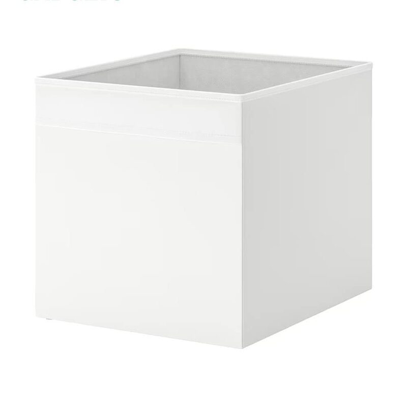 

DXB Gadgets Clothes Organizing Storage Box, 33 x 38 x 33 cm, White