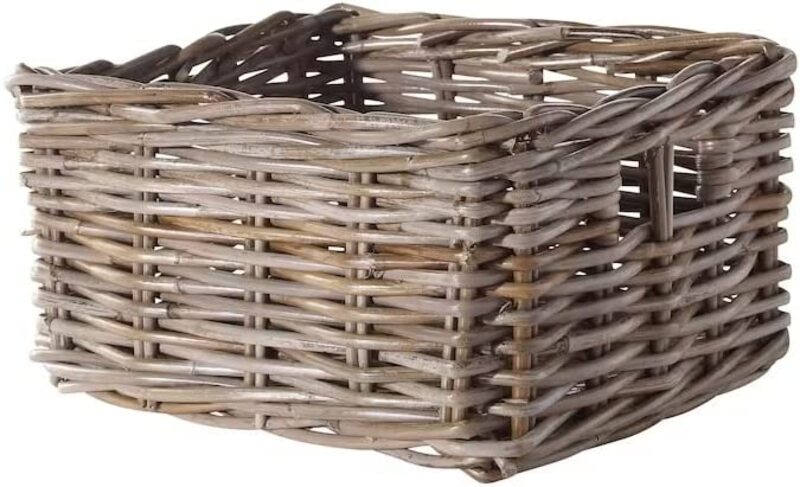 

DXB Gadgets Decoration Handmade Basket, 25 x 29 x 15 cm, Grey