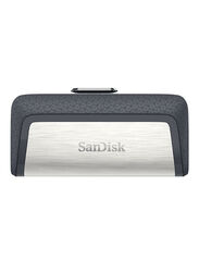 SanDisk 128GB USB Type-C Dual Drive, Grey