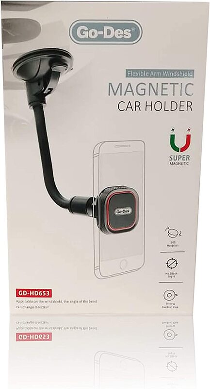 

Unspecified Go-Des HD 653 Magnetic Car Holder, Black