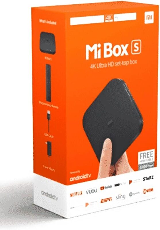 

Xiaomi Android TV Box S Ultra HD Streaming Media Player, Global Version, Black