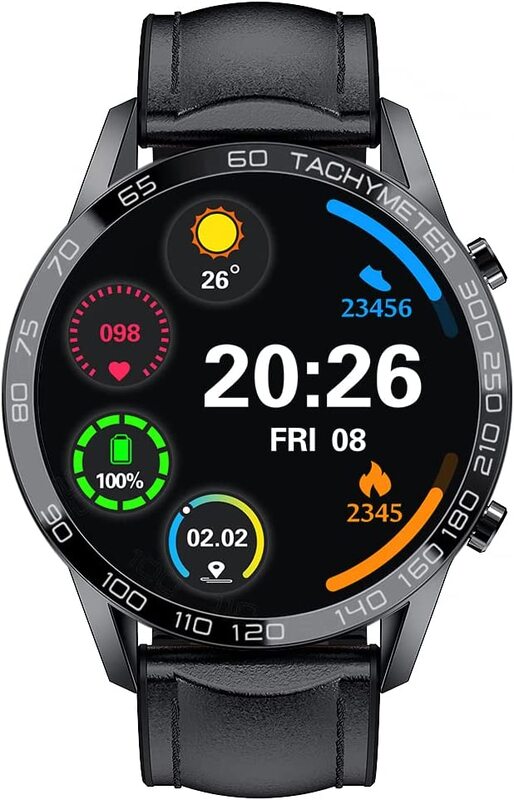 

Xcell Classic 3 Talk Smartwatch, Black