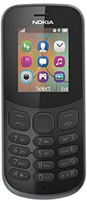 

Nokia 130-2017 Black, 4MB RAM, 2G, Dual Sim, Normal Mobile Phone