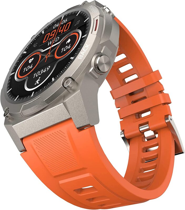 

Hifuture Futurego Mix2 Smartwatch, Orange/Silver