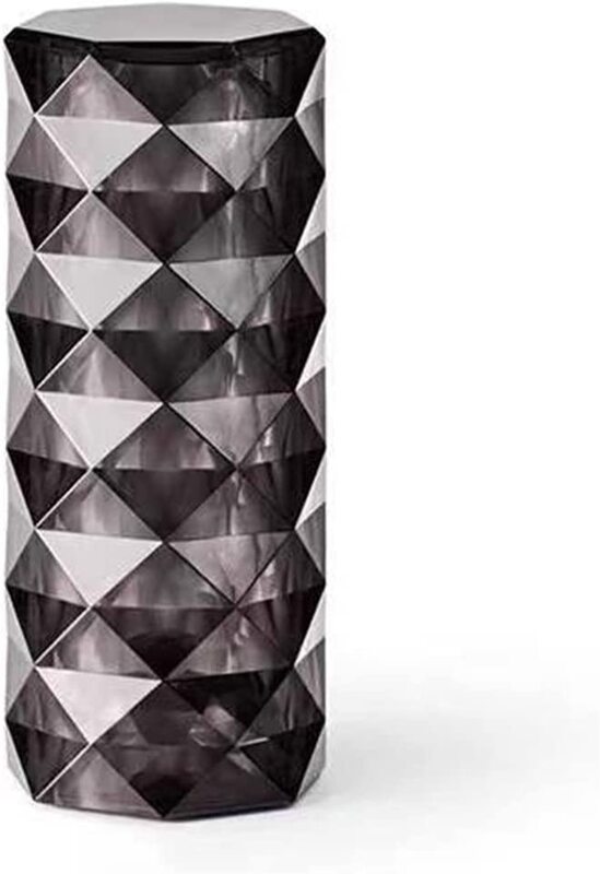 

Zbyovo Crystal Diamond 3D Rose LED 16 Colour Changing Table Lamp, Grey