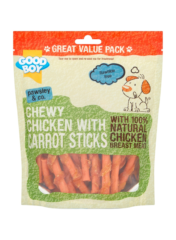 

Armitage Pawsley & Co Chewy Chicken with Carrot Sticks Dog Treat Dog Dry Food, 320g