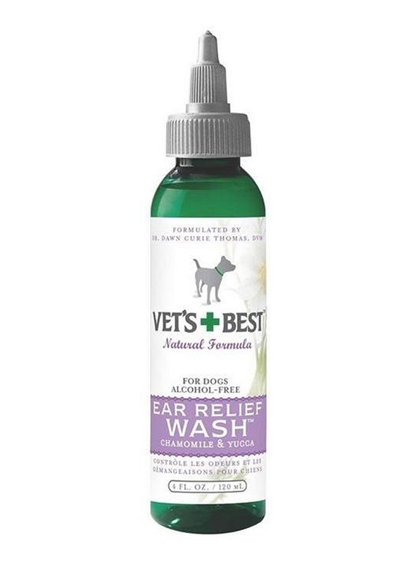 

Vet's Best Ear Relief Wash, 120ml