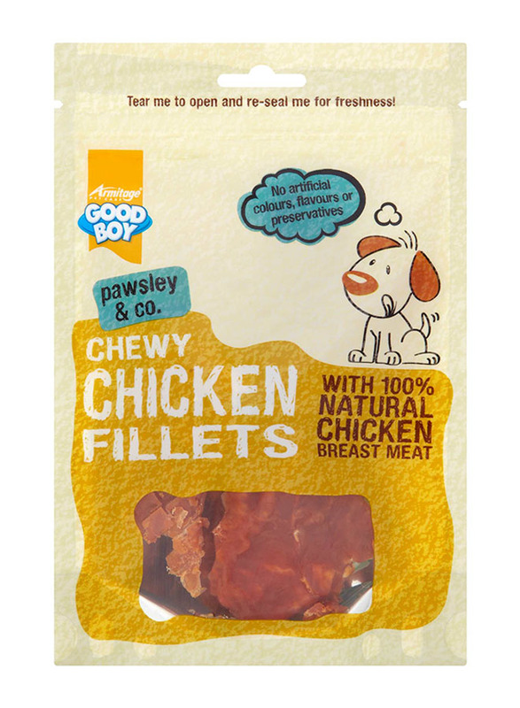 

Armitage Pawsley & Co. Chewy Chicken Fillets Dog Dry Food, 80g