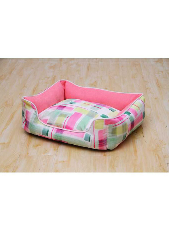 

Catry Dog/Cat Printed Cushion-107, 70 x 60 x 18cm, Pink