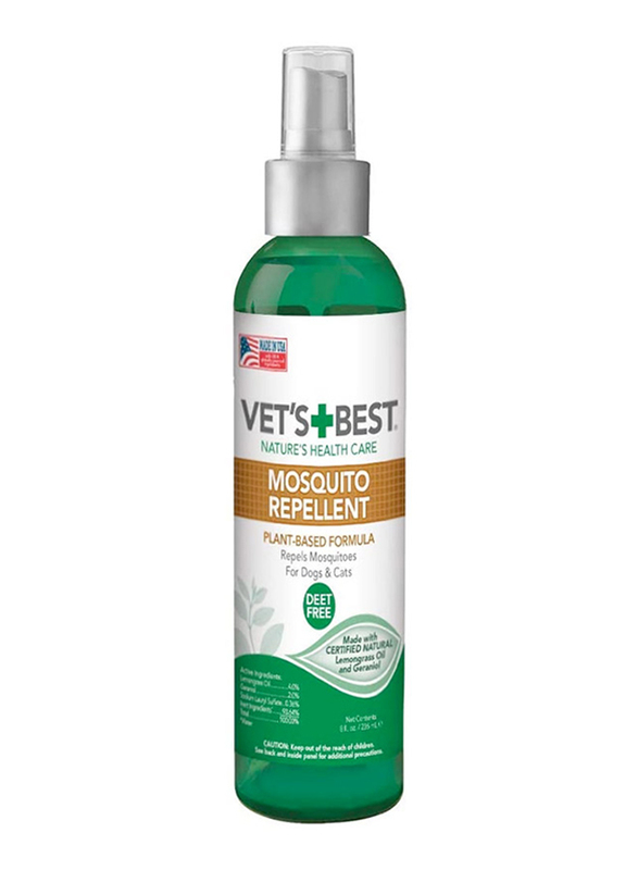 

Vet's Best Mosquito Repellent for Dogs and Cats, 8 oz