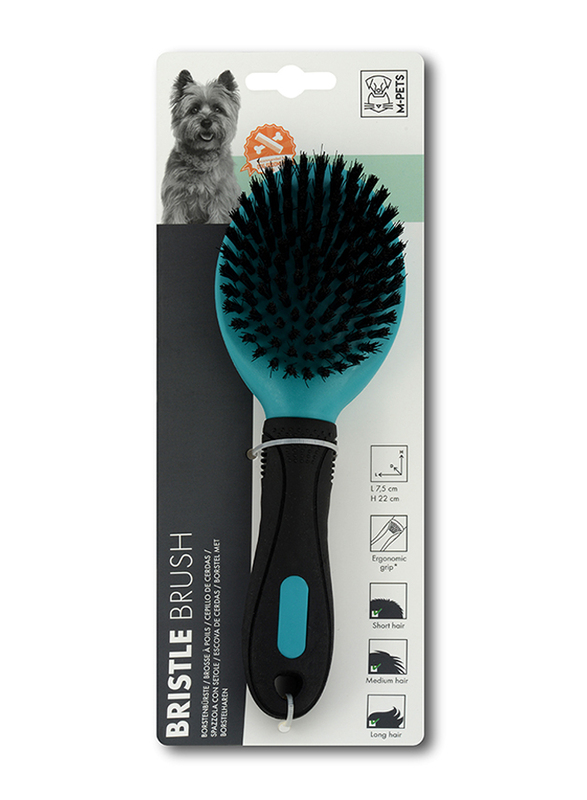 

M-PETS Bristle Brush, Blue