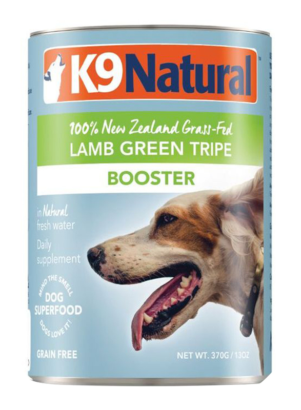 

K9 Natural Lamb Green Tripe Booster Pate Dog Wet Food, 370g