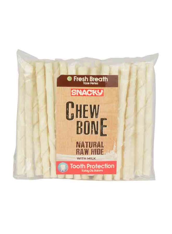 

Snacky White Twist Sticks Dog Dry Food, 5-inch, 175g